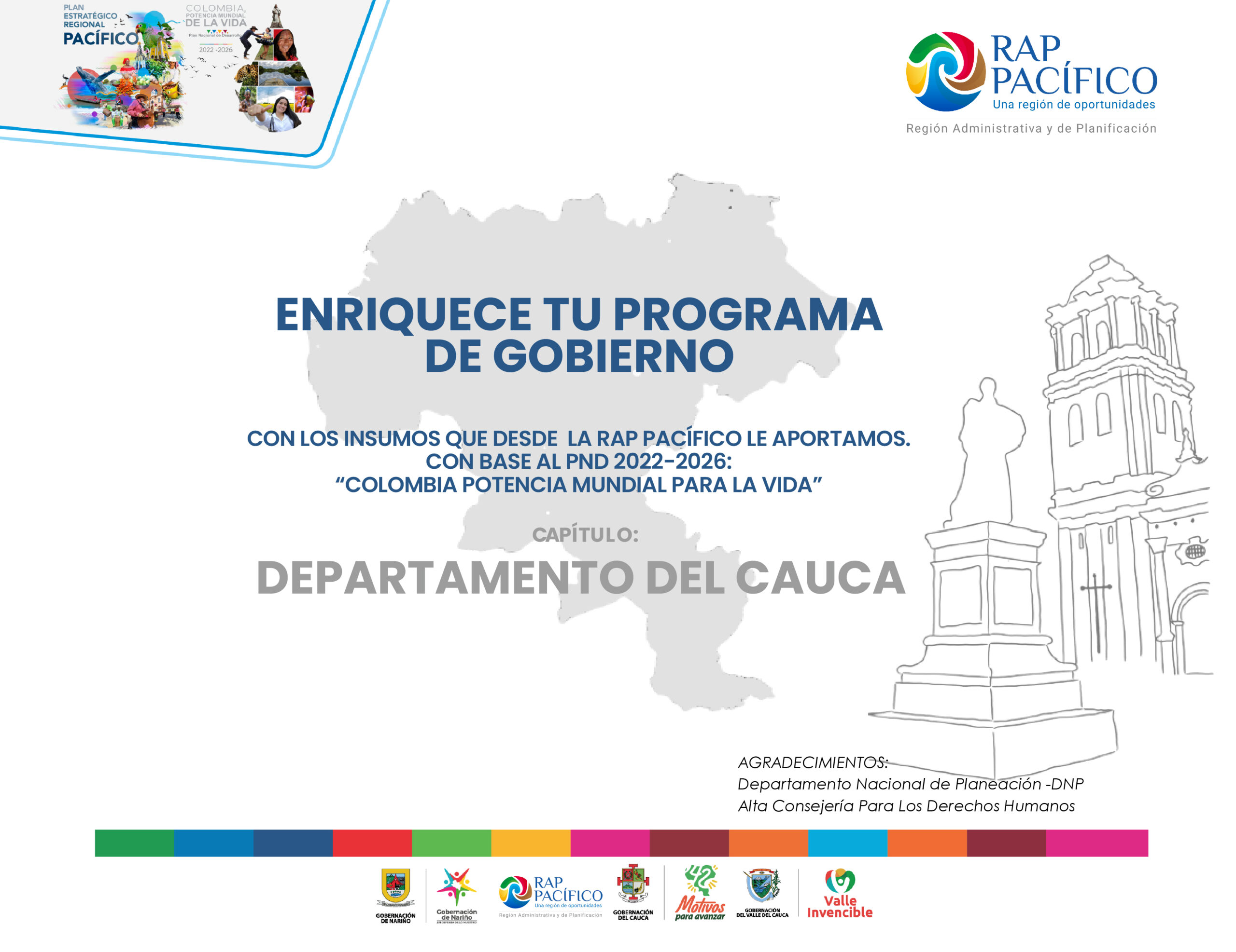 Cartilla «Enriquece tu programa de gobierno» – Cauca